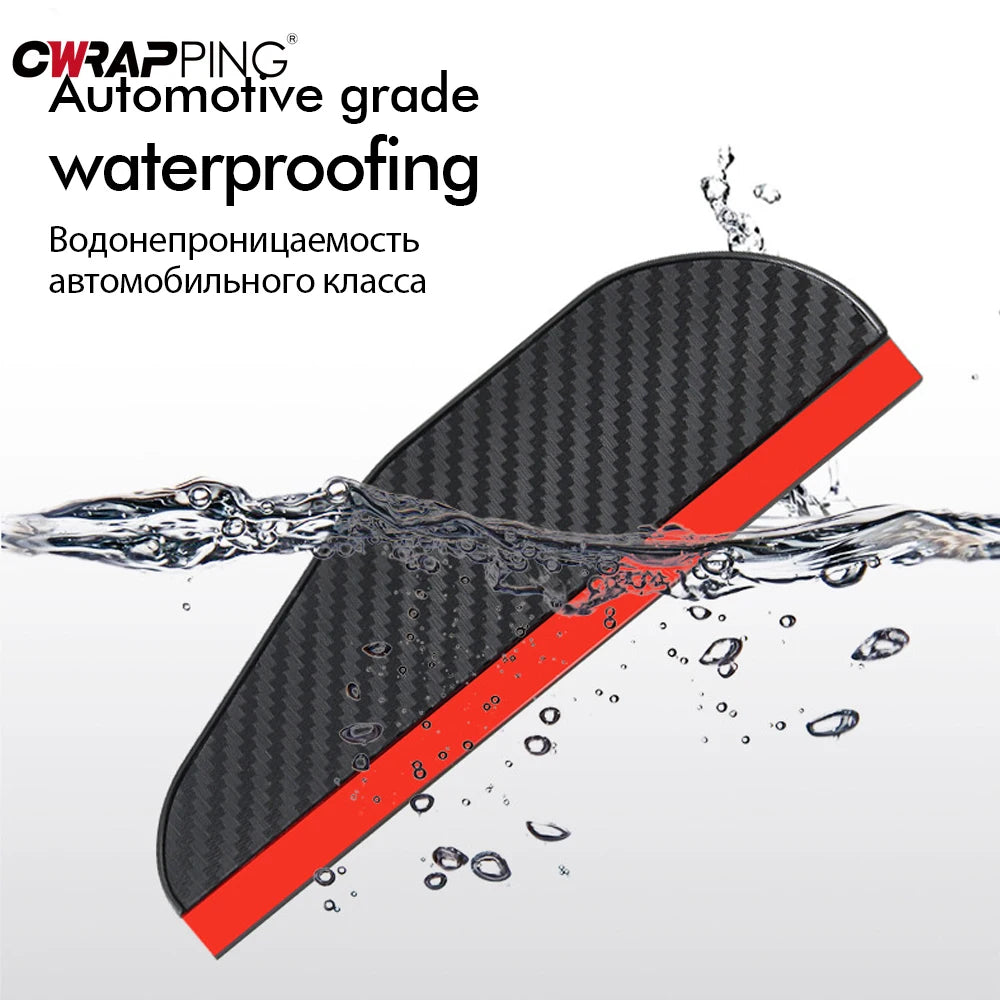 Rückspiegel-Regen und Sonnenschutzvisier– 2er-Set